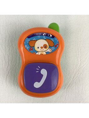 VTech Alphabet Activity Cube Replacement Orange Phone Baby Toddler Toy